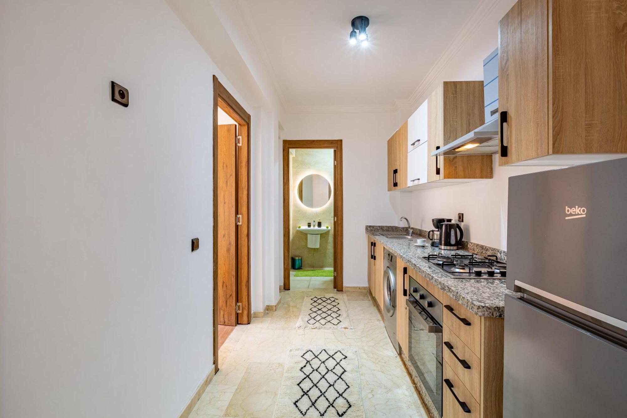 Chic & Cosy Appart Au Centre Ville - 100 % Equipe Marrakesch Exterior foto
