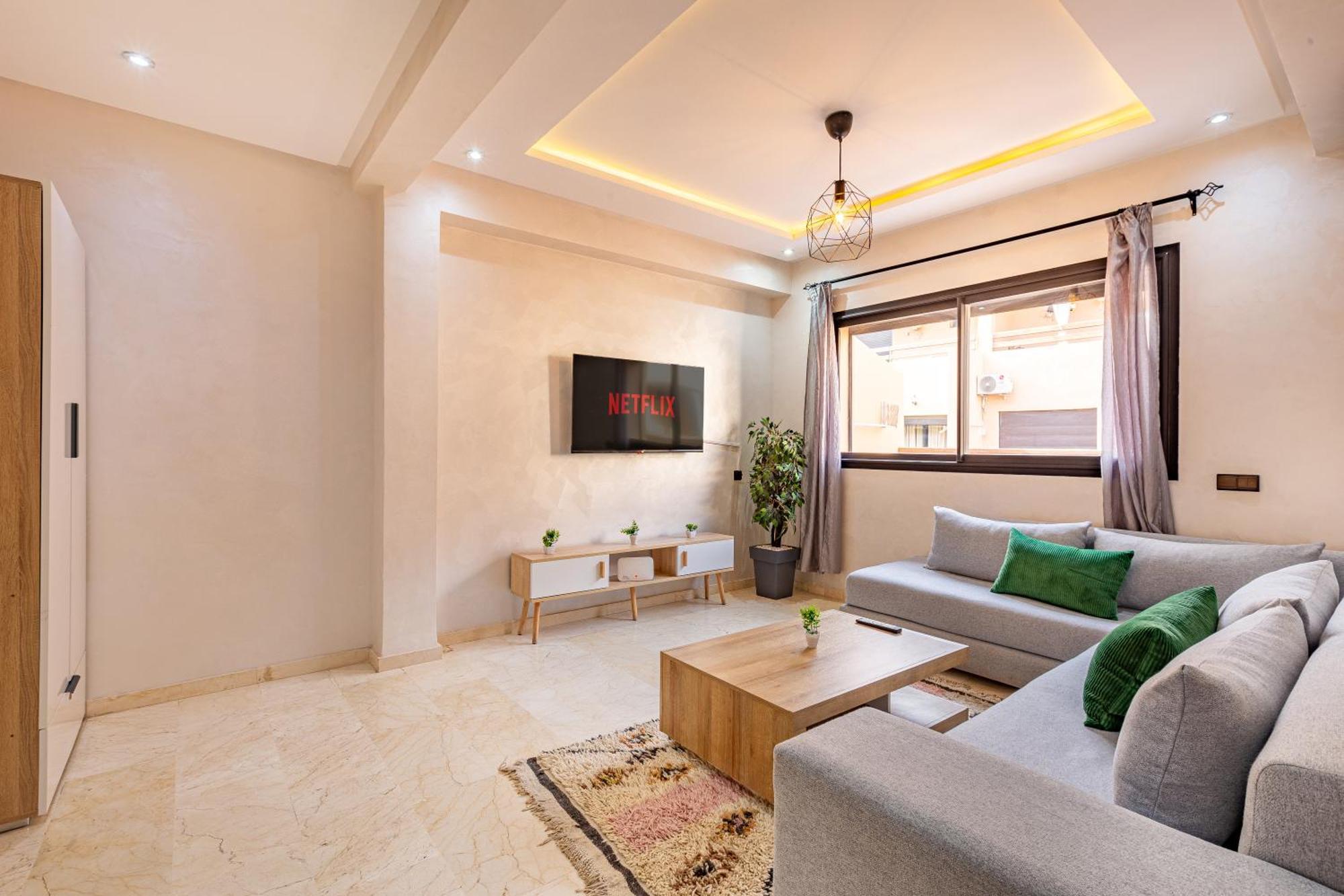 Chic & Cosy Appart Au Centre Ville - 100 % Equipe Marrakesch Exterior foto