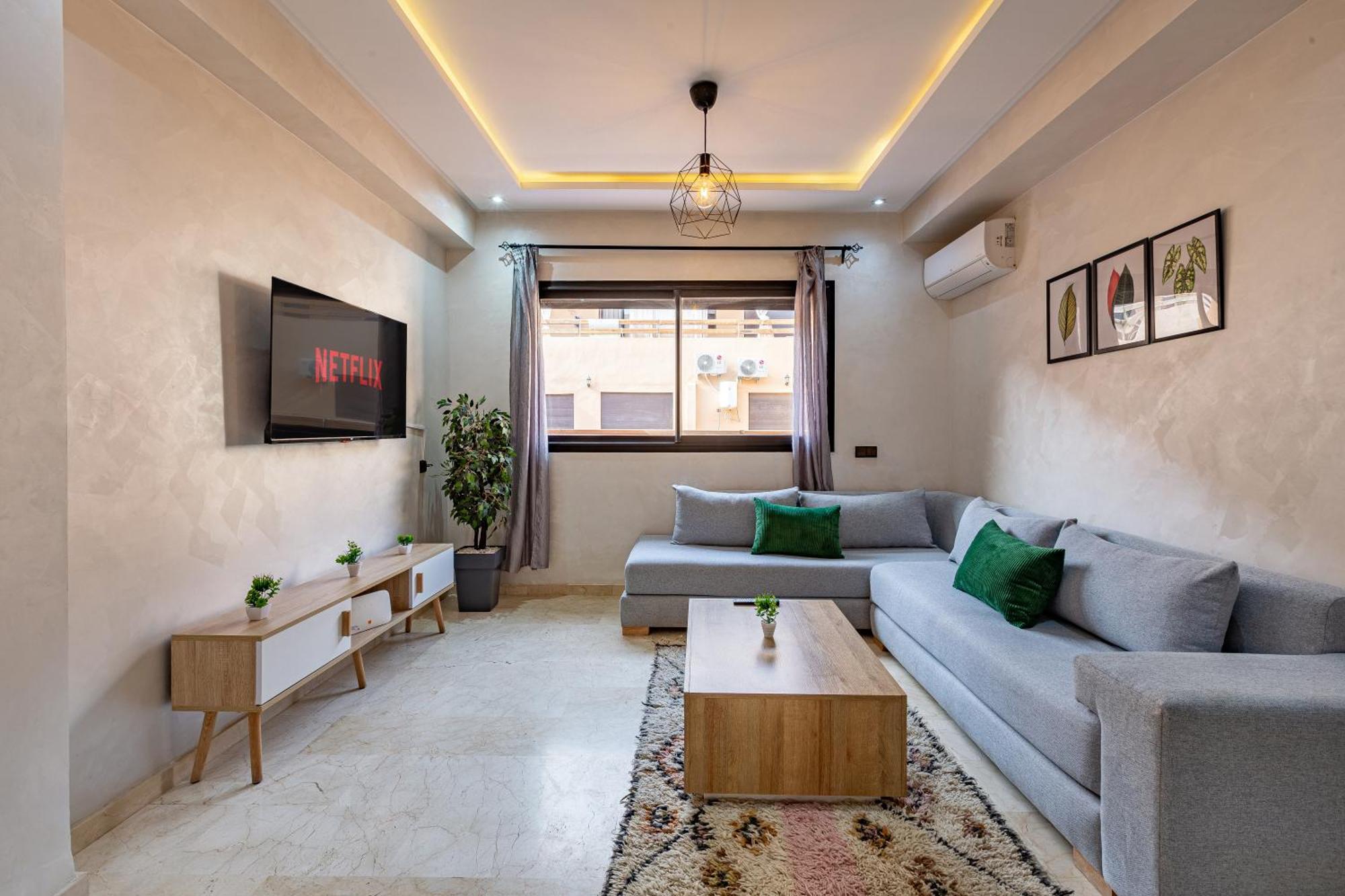 Chic & Cosy Appart Au Centre Ville - 100 % Equipe Marrakesch Exterior foto