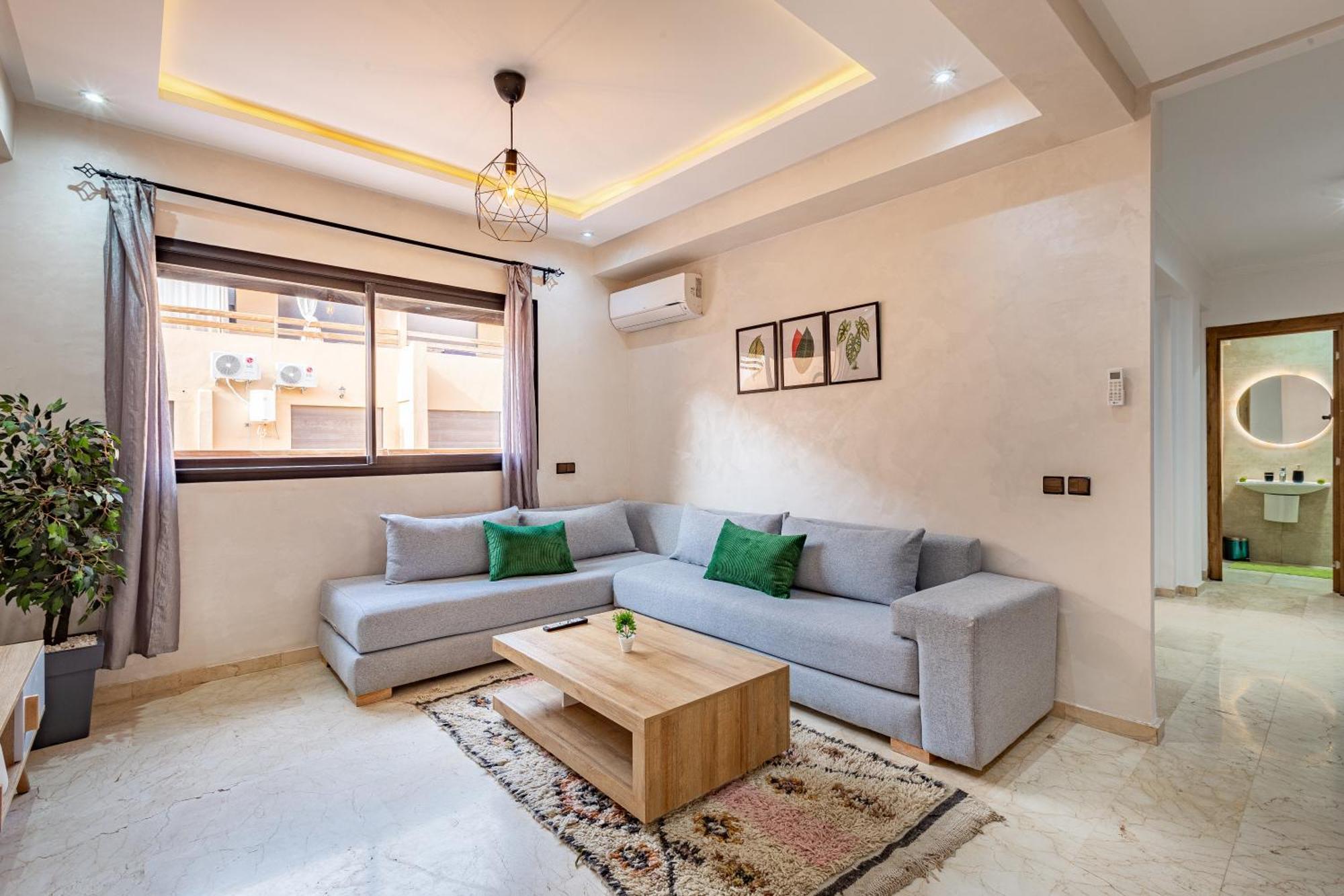 Chic & Cosy Appart Au Centre Ville - 100 % Equipe Marrakesch Exterior foto