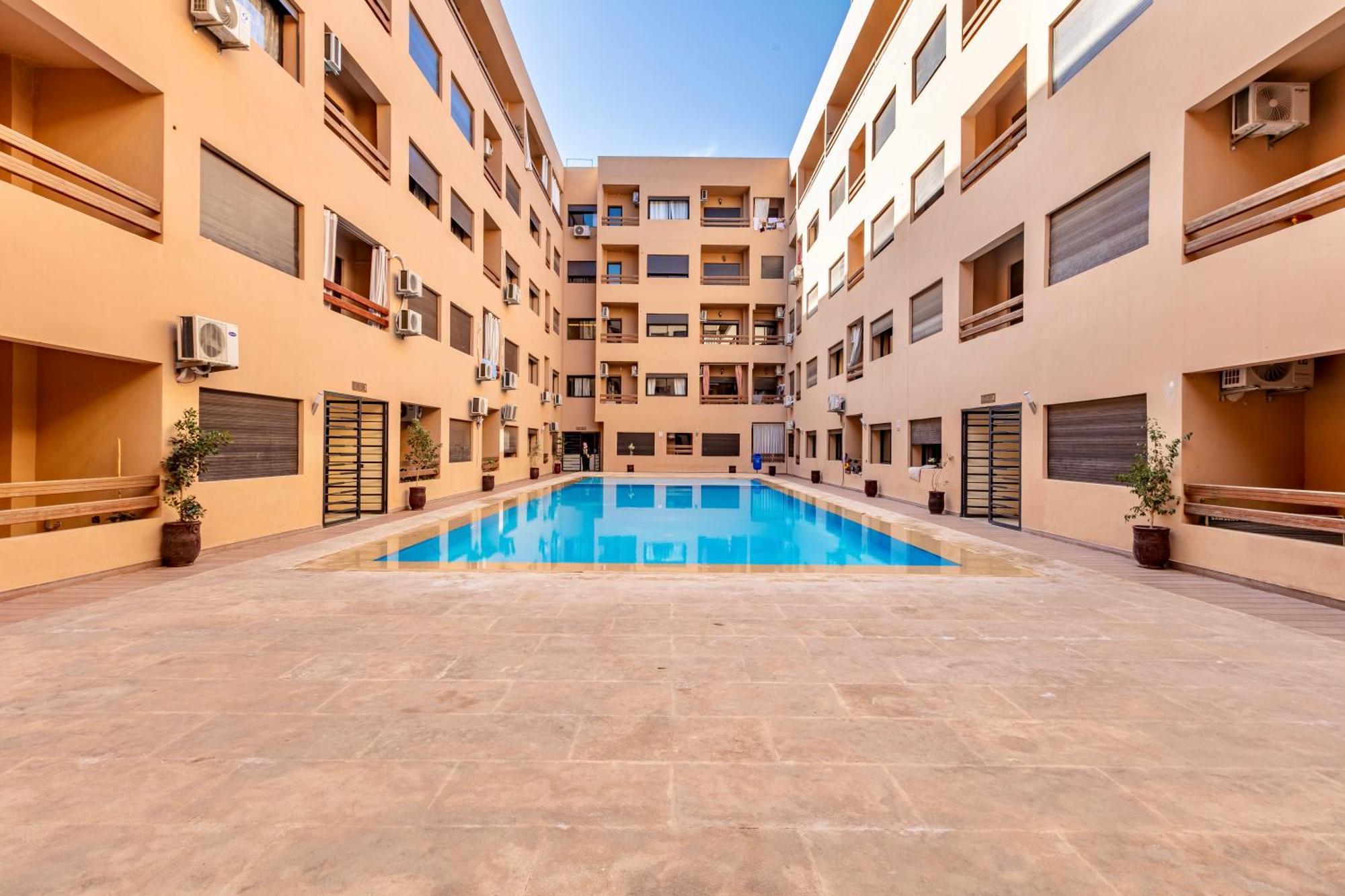 Chic & Cosy Appart Au Centre Ville - 100 % Equipe Marrakesch Exterior foto