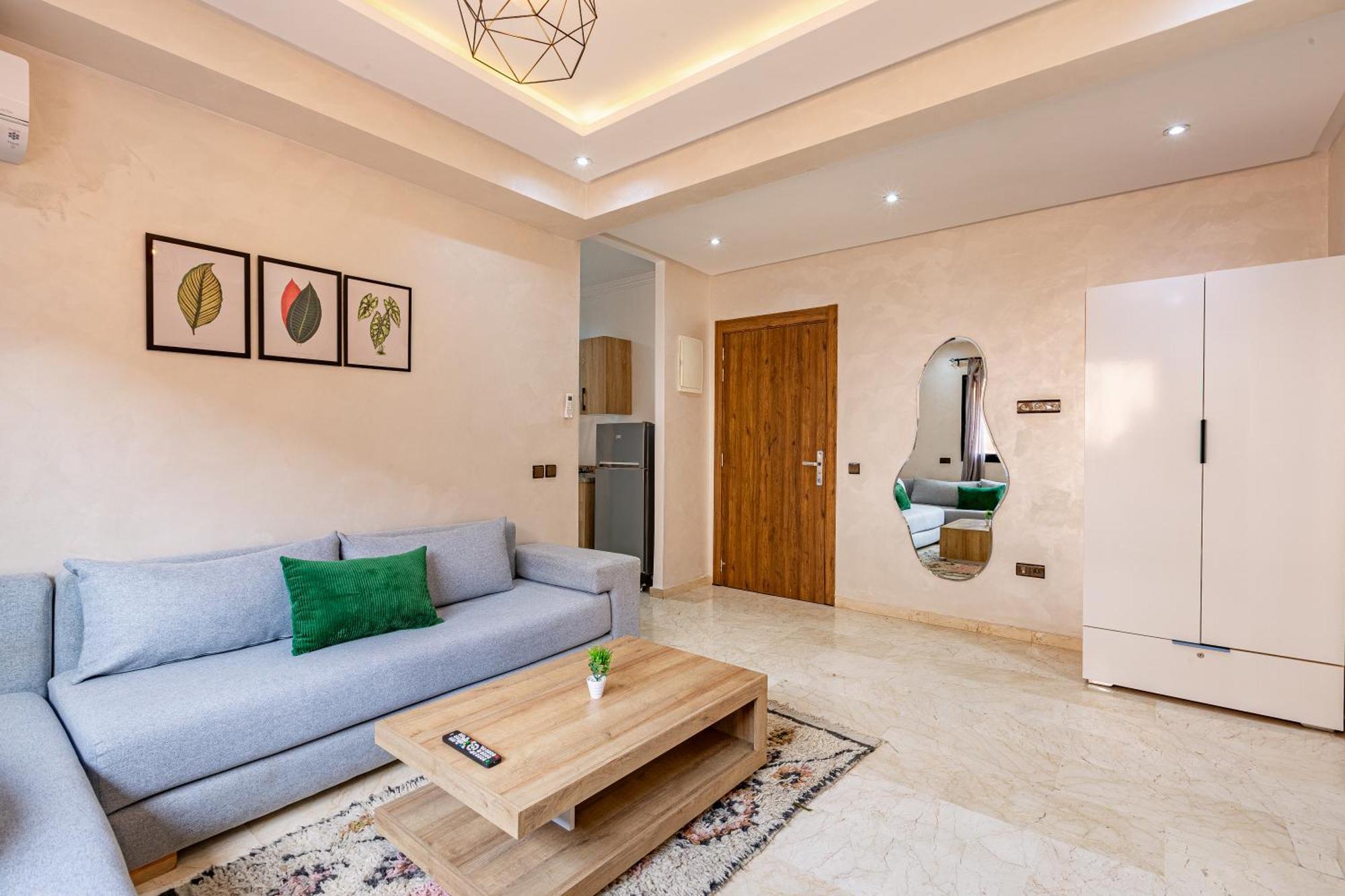 Chic & Cosy Appart Au Centre Ville - 100 % Equipe Marrakesch Exterior foto