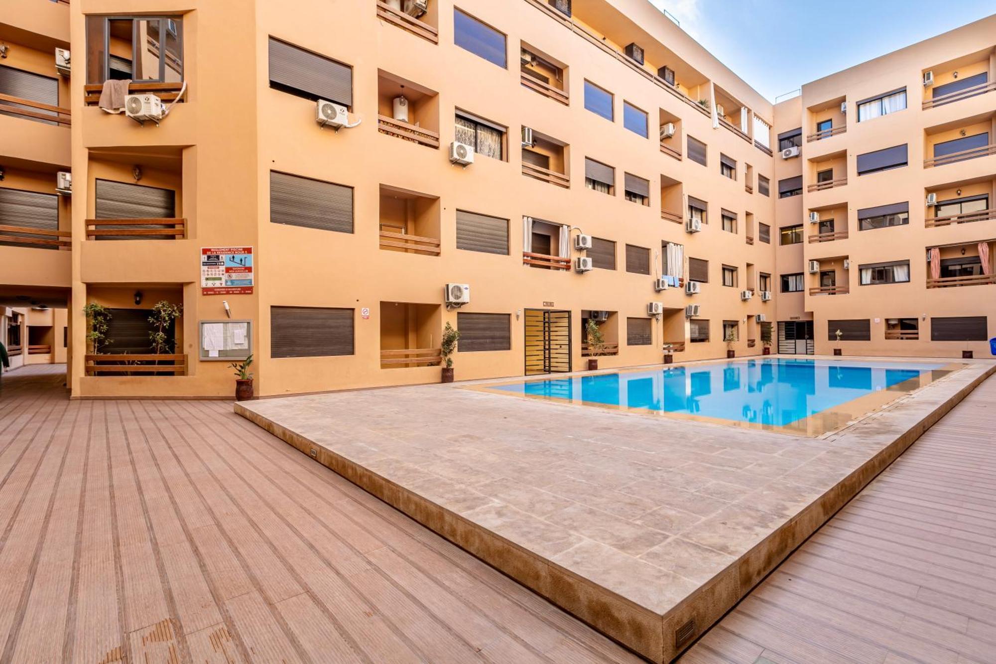 Chic & Cosy Appart Au Centre Ville - 100 % Equipe Marrakesch Exterior foto